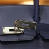 Birkin 30 Epsom Retourne Bleu Saphir PHW