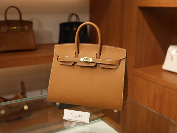 Birkin 25 Epsom Sellier Gold GHW