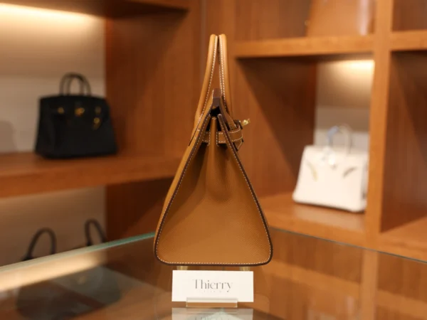 Birkin 25 Epsom Sellier Gold GHW