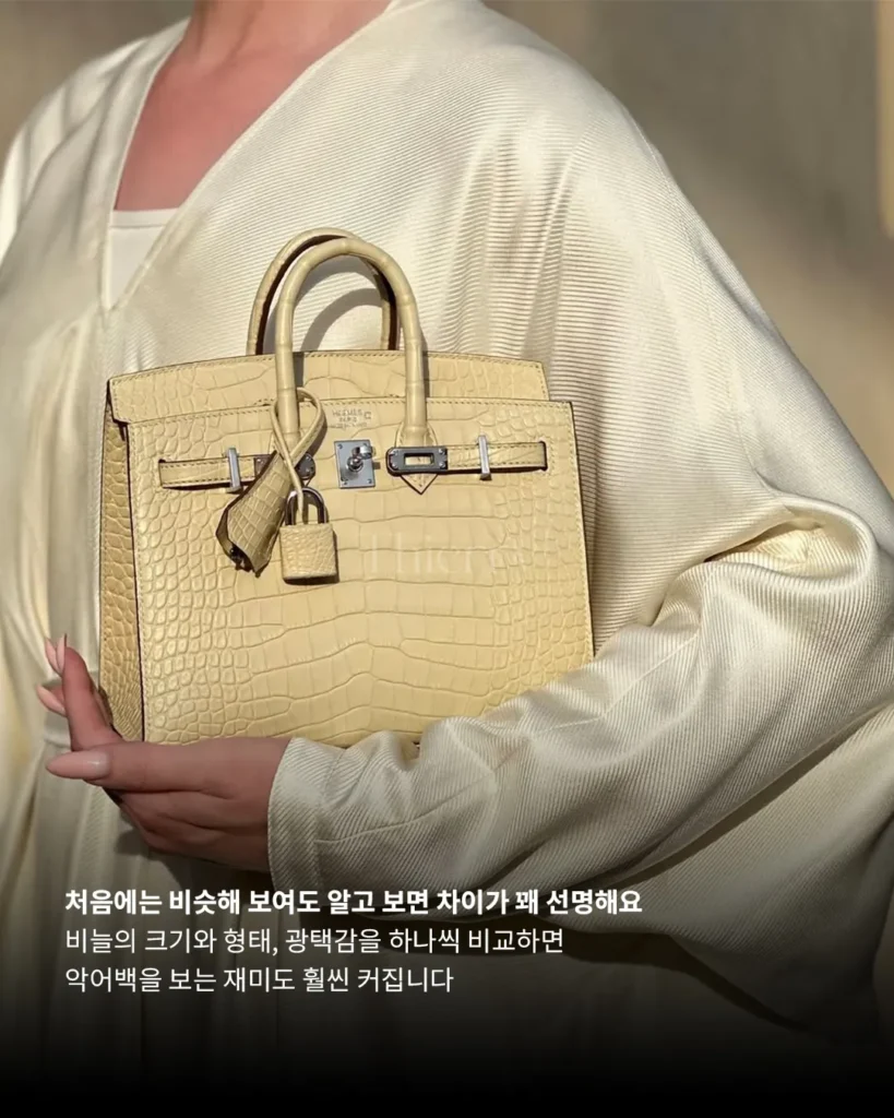Crocodile Leathers Look Similar at First, Until You Know What to Look For.