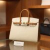 Birkin 25 Epsom Sellier Craie/Gold GHW (HSS)