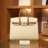 Birkin 25 Epsom Sellier Craie/Gold GHW (HSS)