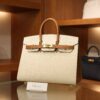 Birkin 25 Epsom Sellier Craie/Gold GHW (HSS)