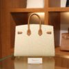 Birkin 25 Epsom Sellier Craie/Gold GHW (HSS)