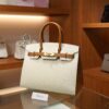 Birkin 30 Epsom Sellier Craie/Gold GHW (HSS)