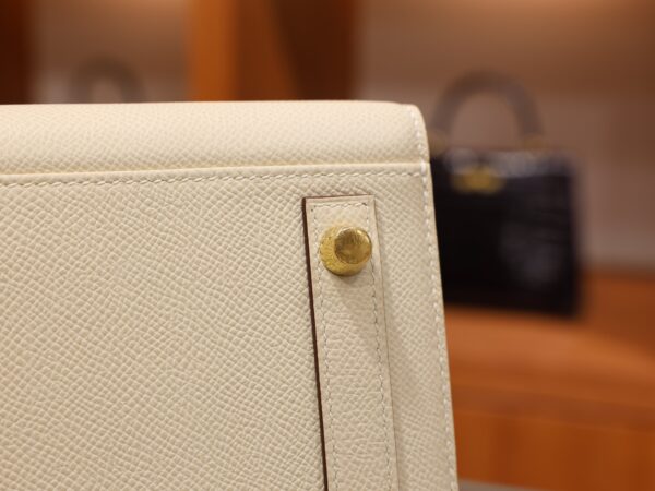 Birkin 30 Epsom Sellier Craie/Gold GHW (HSS)