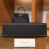 Kelly Pochette Epsom Black & Gris Perle PHW (HSS)