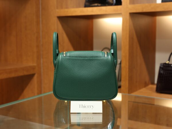 Mini Lindy Clemence Malachite GHW