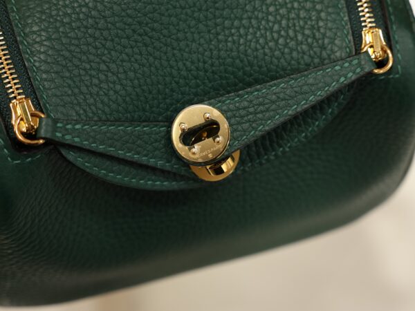 Mini Lindy Clemence Malachite GHW
