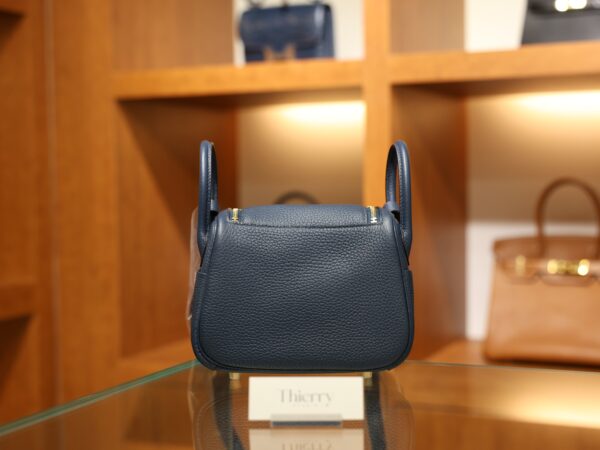 Mini Lindy Clemence Bleu de Prusse GHW