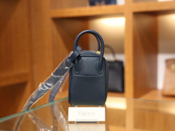 Mini Lindy Clemence Bleu de Prusse GHW
