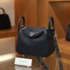 Mini Lindy Clemence Bleu Nuit PHW