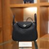 Mini Lindy Clemence Bleu Nuit PHW