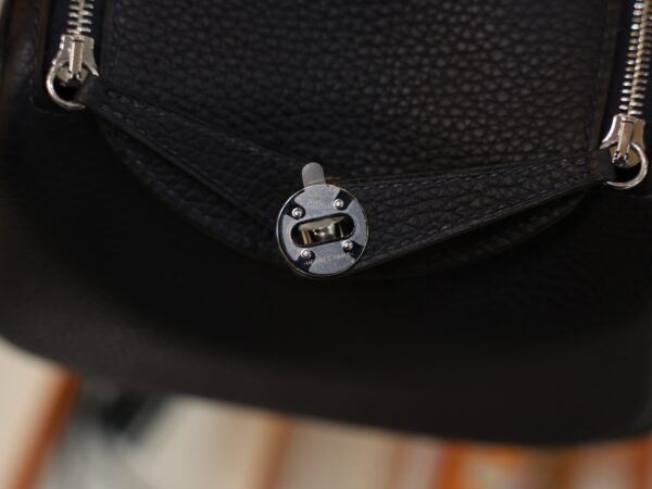 Mini Lindy Clemence Bleu Nuit PHW