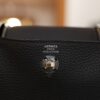 Mini Lindy Clemence Bleu Nuit PHW