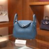 Mini Lindy Clemence Bleu Jean PHW