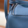 Mini Lindy Clemence Bleu Jean PHW