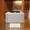 Mini Lindy Clemence Bleu Pale PHW