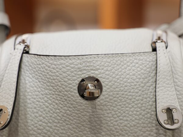 Mini Lindy Clemence Bleu Pale PHW
