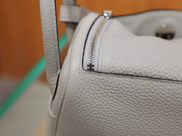 Mini Lindy Clemence Bleu Pale PHW