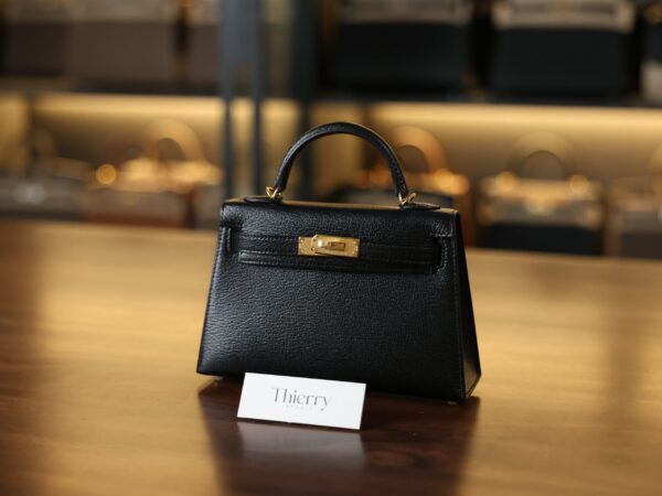 Mini Kelly Mysore Black GHW