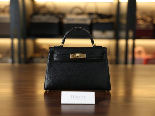 Mini Kelly Mysore Black GHW