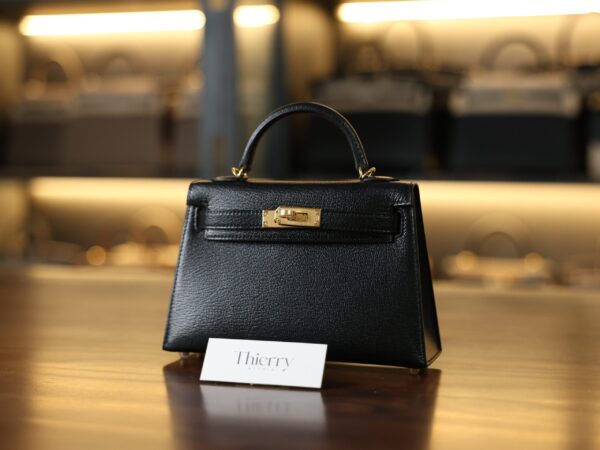 Mini Kelly Mysore Black GHW