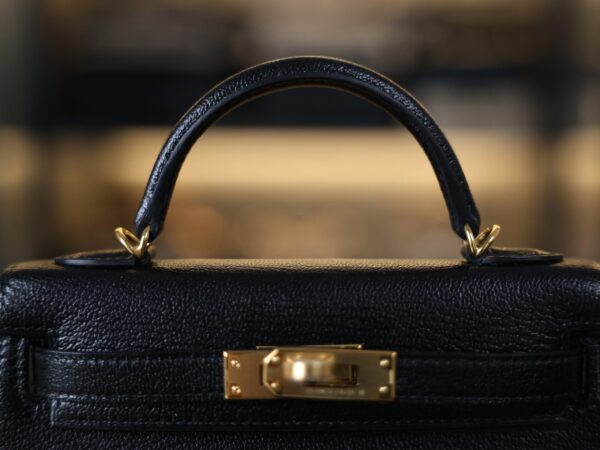Mini Kelly Mysore Black GHW