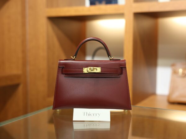 Mini Kelly Box Rouge H GHW