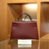 Mini Kelly Box Rouge H GHW