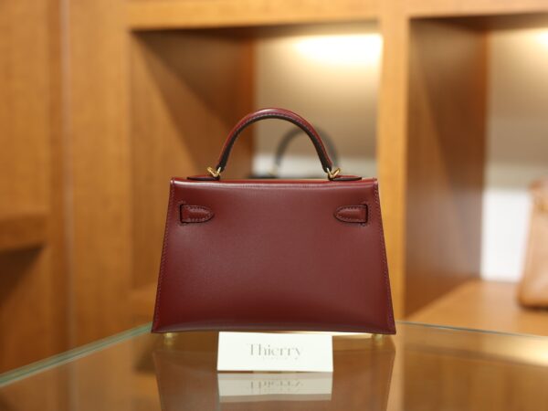 Mini Kelly Box Rouge H GHW