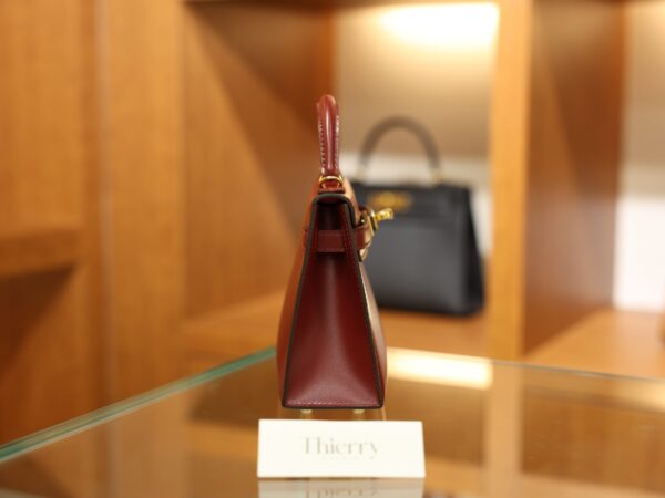 Mini Kelly Box Rouge H GHW