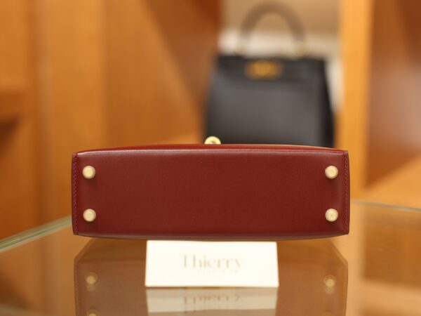 Mini Kelly Box Rouge H GHW