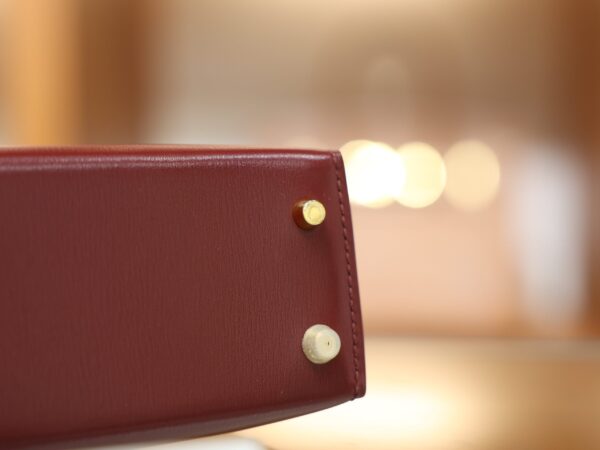 Mini Kelly Box Rouge H GHW