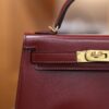 Mini Kelly Box Rouge H GHW