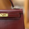 Mini Kelly Box Rouge H GHW