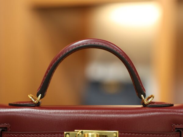 Mini Kelly Box Rouge H GHW