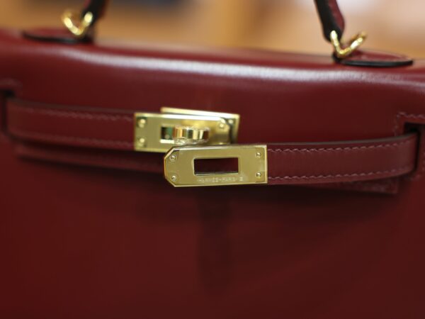 Mini Kelly Box Rouge H GHW