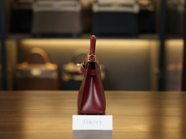 Mini Kelly Box Rouge H GHW