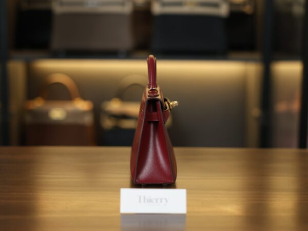 Mini Kelly Box Rouge H GHW