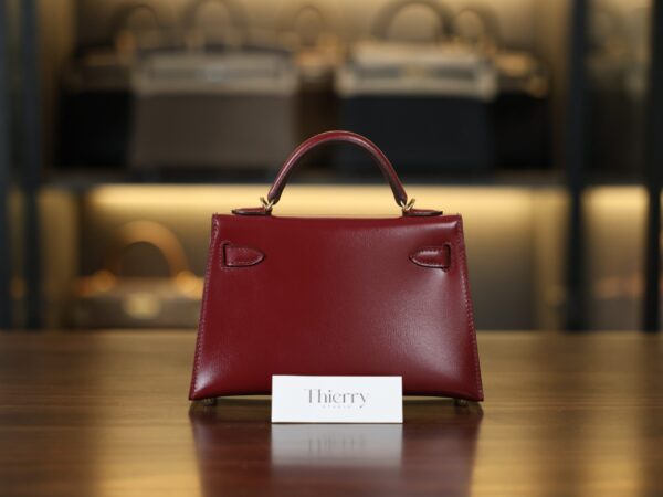 Mini Kelly Box Rouge H GHW