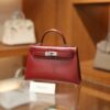 Mini Kelly Box Rouge H PHW
