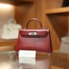Mini Kelly Box Rouge H PHW