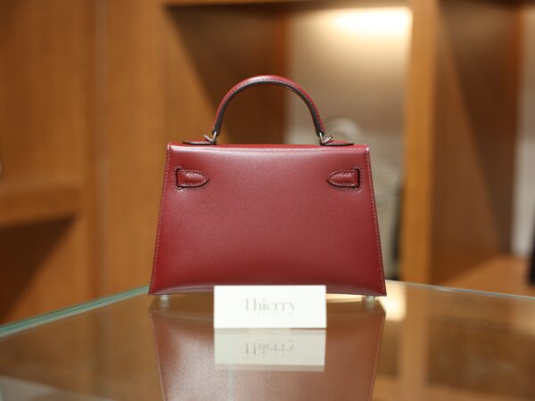 Mini Kelly Box Rouge H PHW
