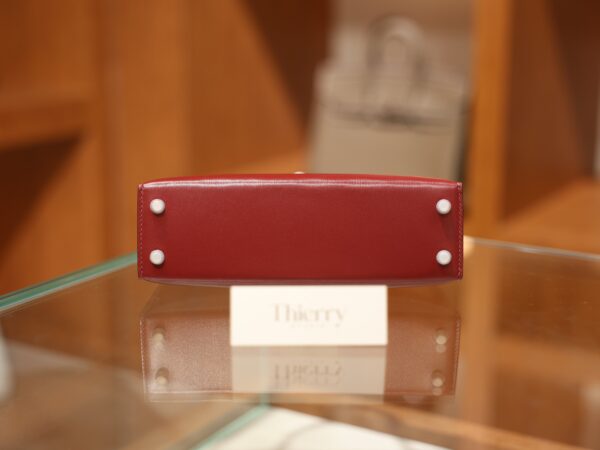 Mini Kelly Box Rouge H PHW