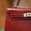Mini Kelly Box Rouge H PHW