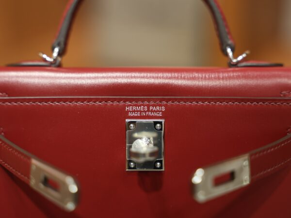 Mini Kelly Box Rouge H PHW