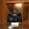 Mini Kelly Box Black GHW