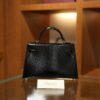 Mini Kelly Box Black GHW