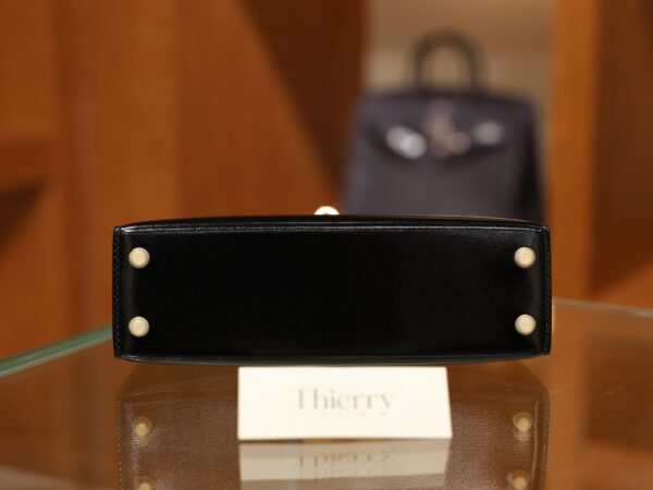 Mini Kelly Box Black GHW